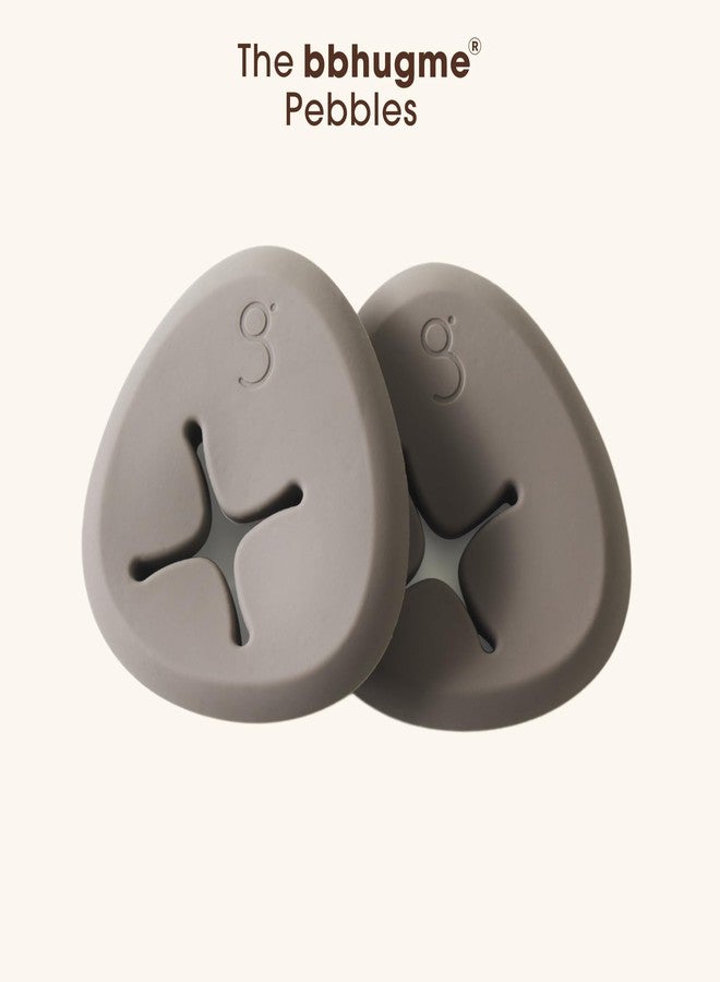 bbhugme Extra Replacement 100% BPA-Free Silicone Pebbles for Pregnancy or Nursing Pillow, Stone - Image 2